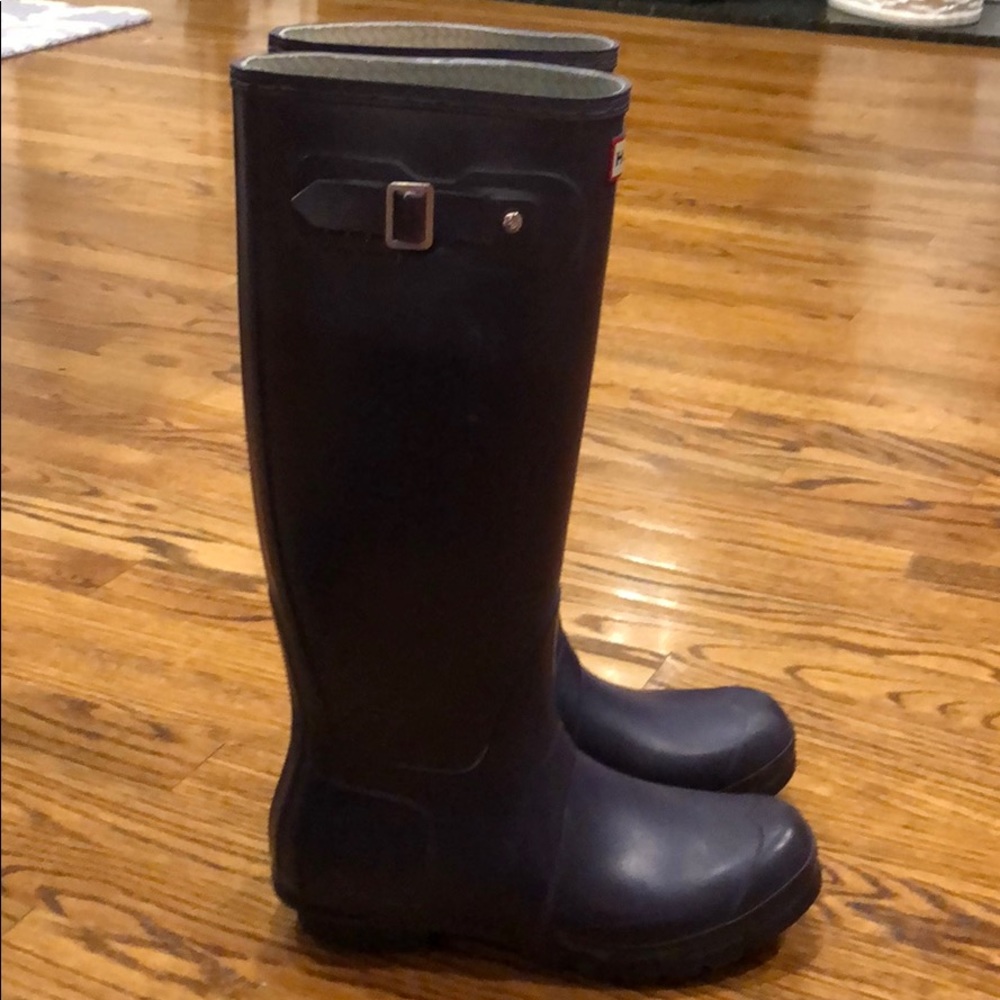 Hunter rain boots